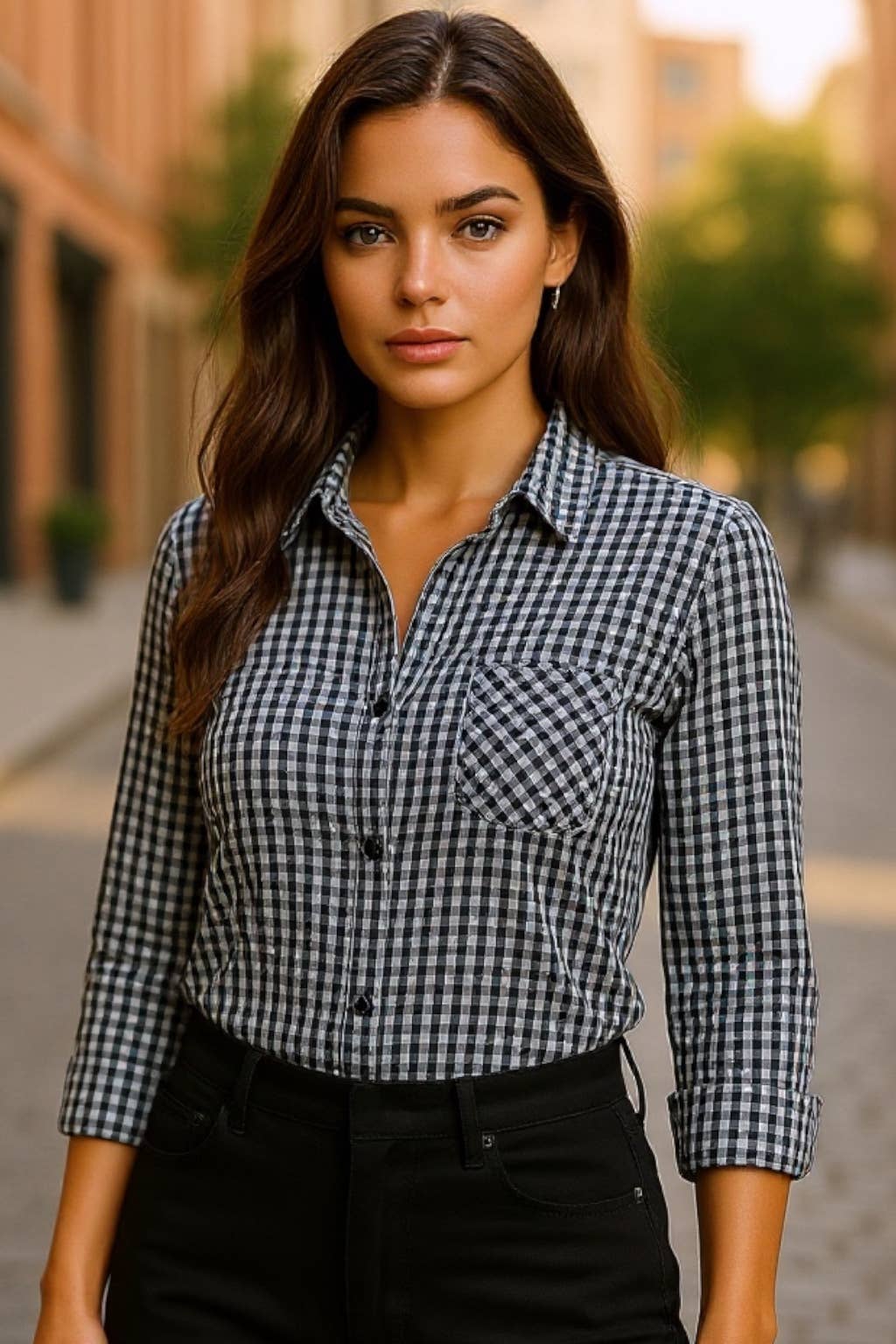 A Woman we Love - Wholesale Button Down Shirt - Women's - 🇬🇧 NEW IN: Lot of 20 Autumn/Winter Shirts5