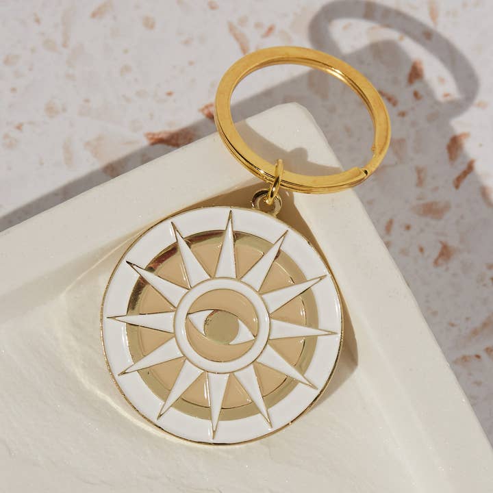 Mati Enamel Keychain for wholesale by cai & jo