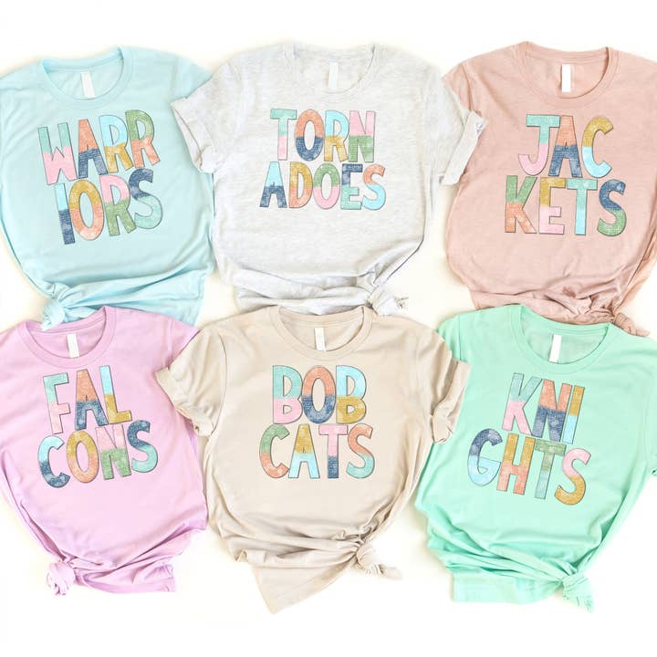 Batik Style Mascot // SPORTS Personalized for wholesale by Lucky Llama Creations