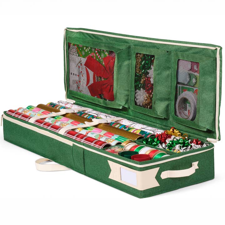 Little ELF Premium Wrapping Paper Storage Organizer for wholesale by Little ELF Products, Inc.