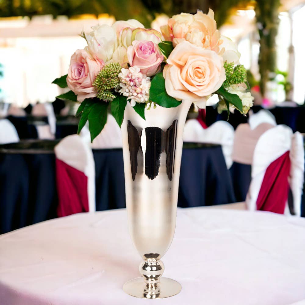 Vasesource - Wholesale Vase - Peralta 24"H Glass Trumpet Vase (PERALTA24)2