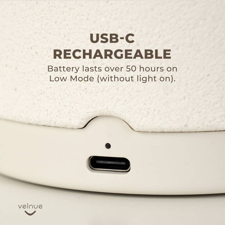 Velnue - Wholesale Electronic Diffuser - Cove Waterless Nebulizing Essential Oil Diffuser - Cream3