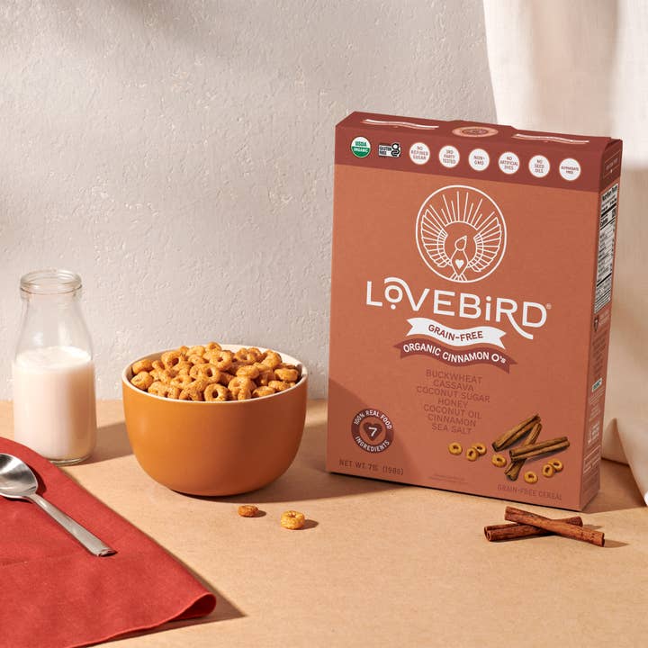 Lovebird Cereal - Wholesale Breakfast Cereal - Lovebird Cereal Cinnamon