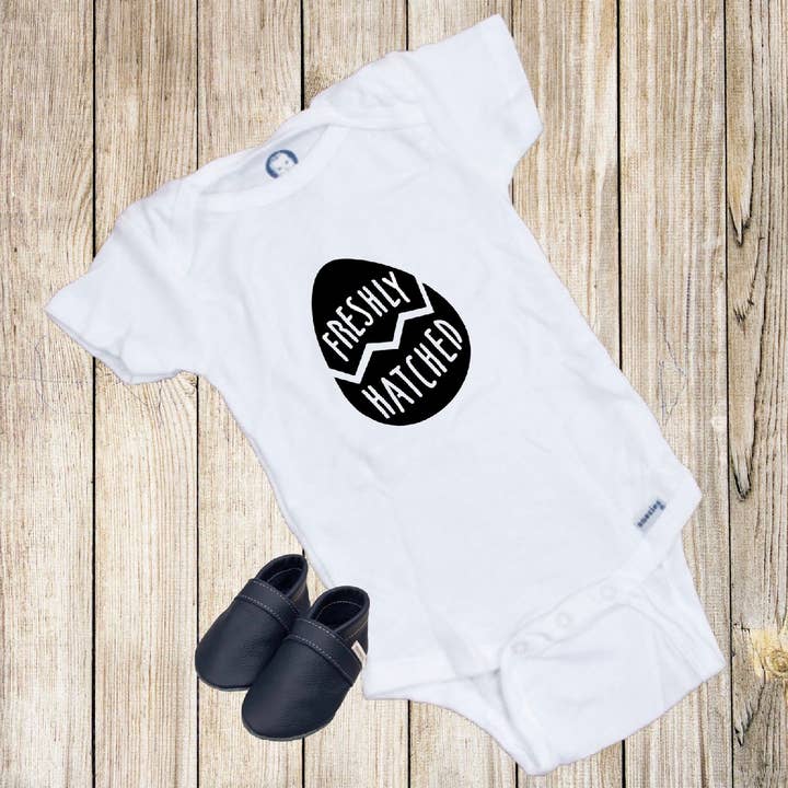 Freshly Hatched Onesie for wholesale by Minis by Meg