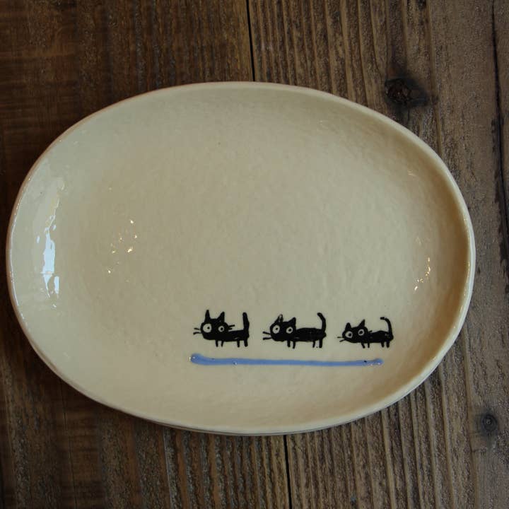 "Japacolle" Japan Collections - Wholesale Dinner Plate - Souen Oval plate M