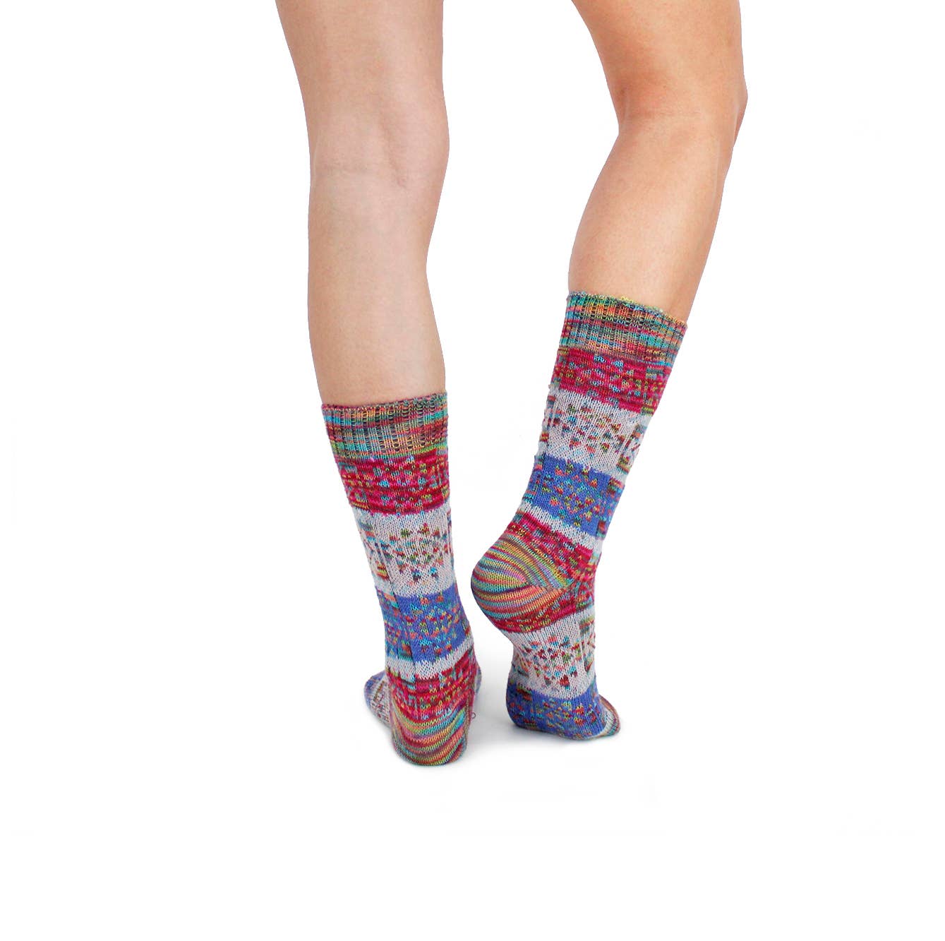 Lanart Alpaca - Wholesale Socks - Unisex - Santa Fe Candy Baby Alpaca Art Socks for Women & Men3