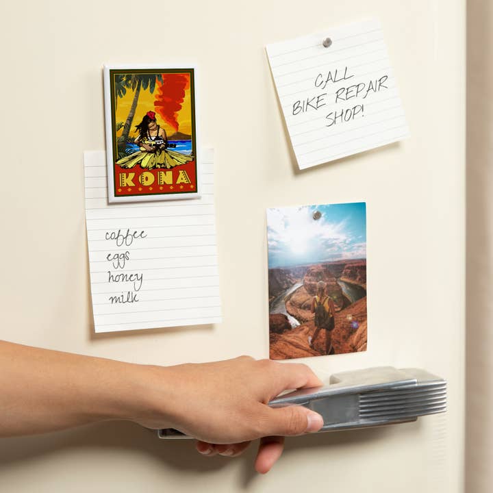 Lantern Press - Vendita all'ingrosso Calamite - MAGNET Kona, Hawaii, Hula Girl e ukulele