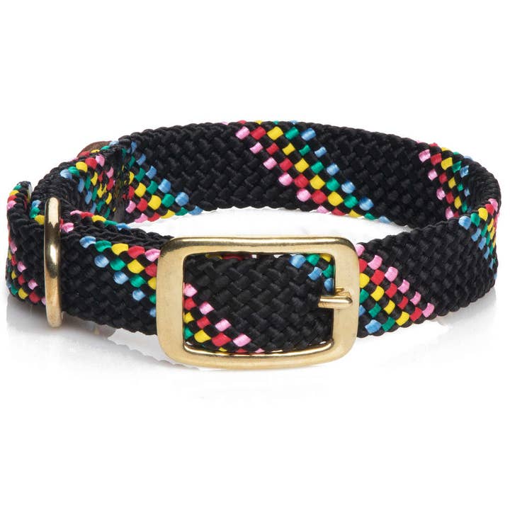 Mendota Pet - Wholesale Pet Collar - Dog - Double Braid Jr Collars - 9/16" width w/Brass Hardware4