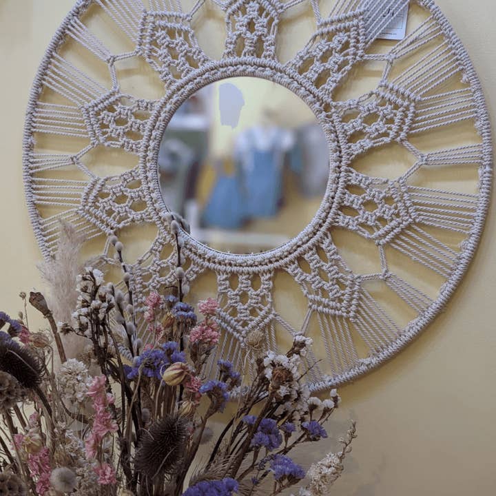 Macrame Mirror for wholesale by Tilian Kids