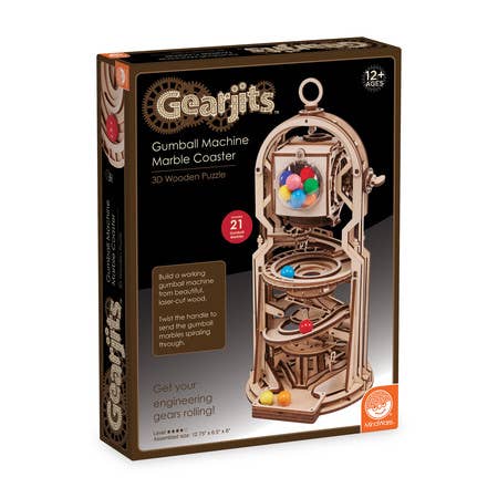 Gearjits Gumball Machine Marble Coaster for wholesale by MindWare & Peaceable Kingdom