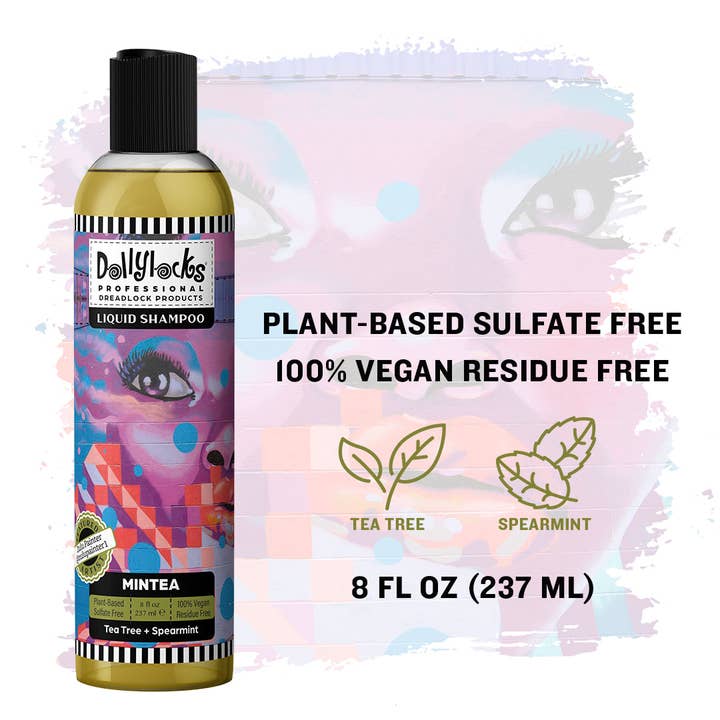 Dollylocks Organic Products - Vendita all'ingrosso Shampoo - Shampoo Liquido Dollylocks - Mintea