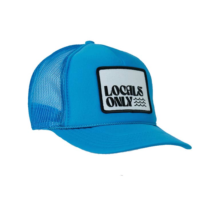 Local Beach - Wholesale Trucker Hat - Unisex - Locals Only II Patch Trucker Hat3