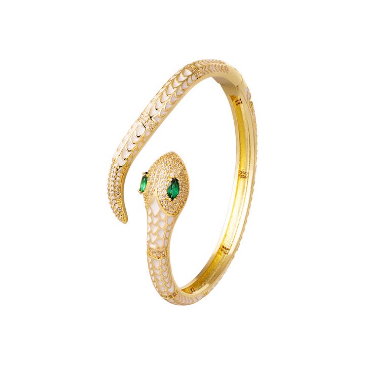 Pulseira de cobra detalhada por atacado de SHINE BUY