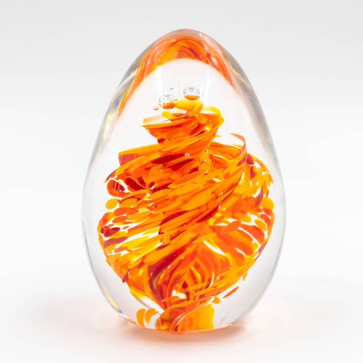 Boise Art Glass - Wholesale Paper Weight - Glass Egg Paperweight