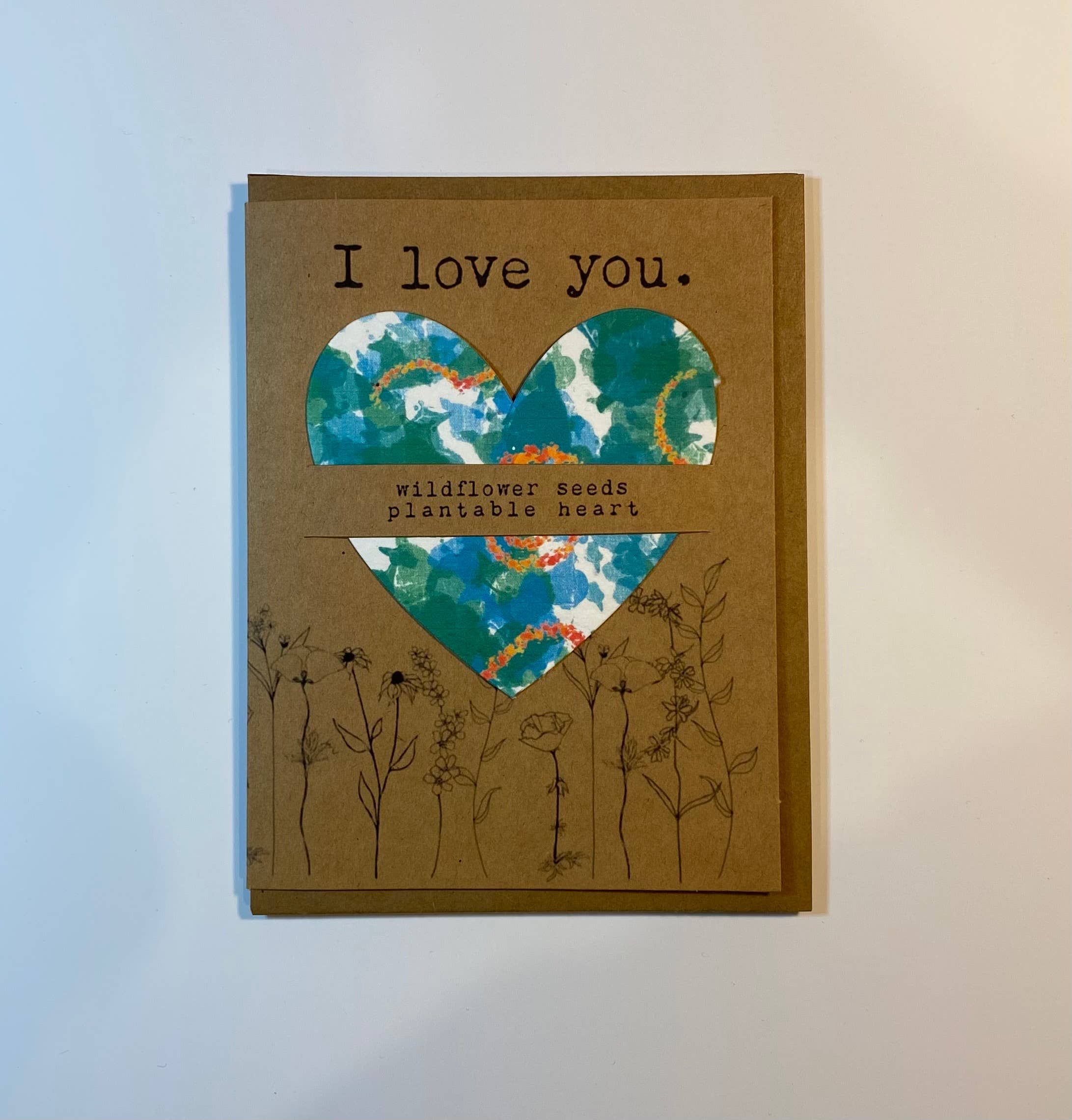 The Raven’s Edge Studio - Wholesale Love Card - Plantable Heart Card: Sustainable Valentine, I Love You6