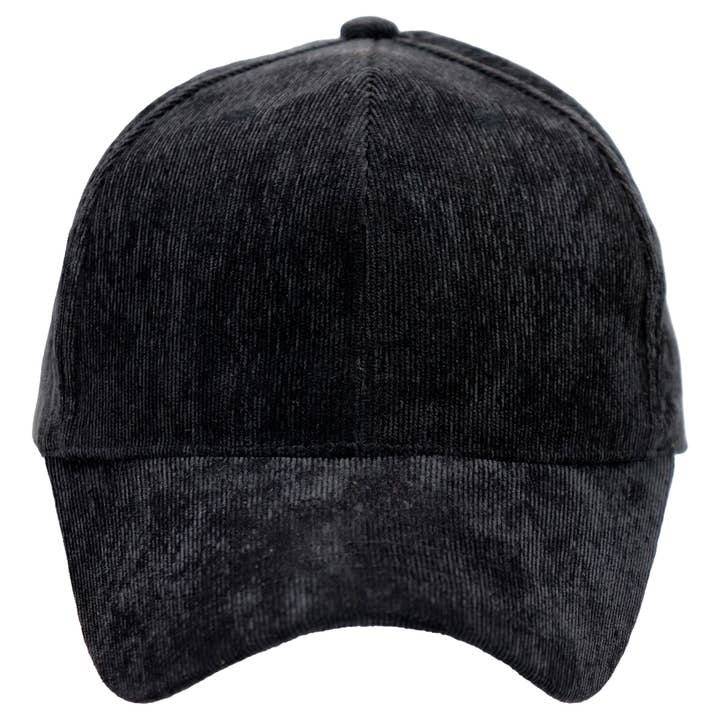 Cap Zone – Großhandel Basecap – Damen – Baseballkappe aus Cord-Baumwolle mit Klettverschluss hinten1