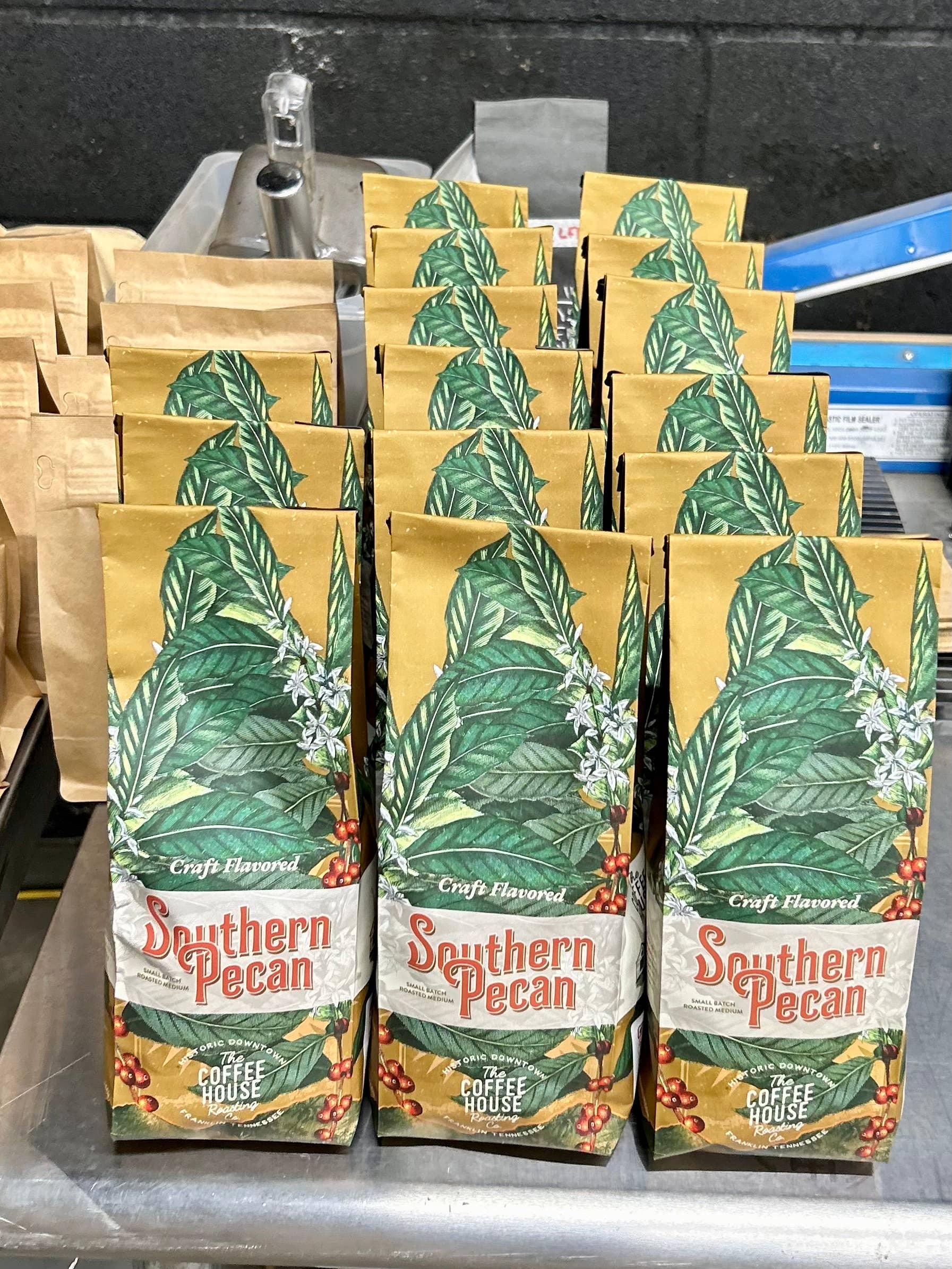 The Coffee House - Wholesale Ground Coffee - Southern Pecan Craft Flavored Coffee8