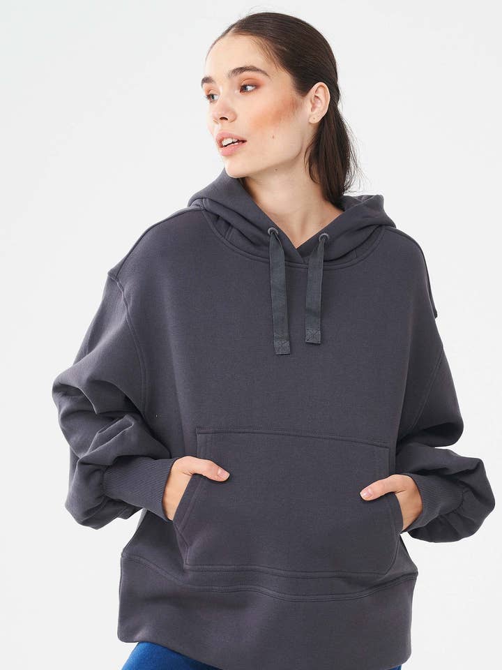 Pulôver Capuzen de Bio-Algodão por atacado de ORGANICATION