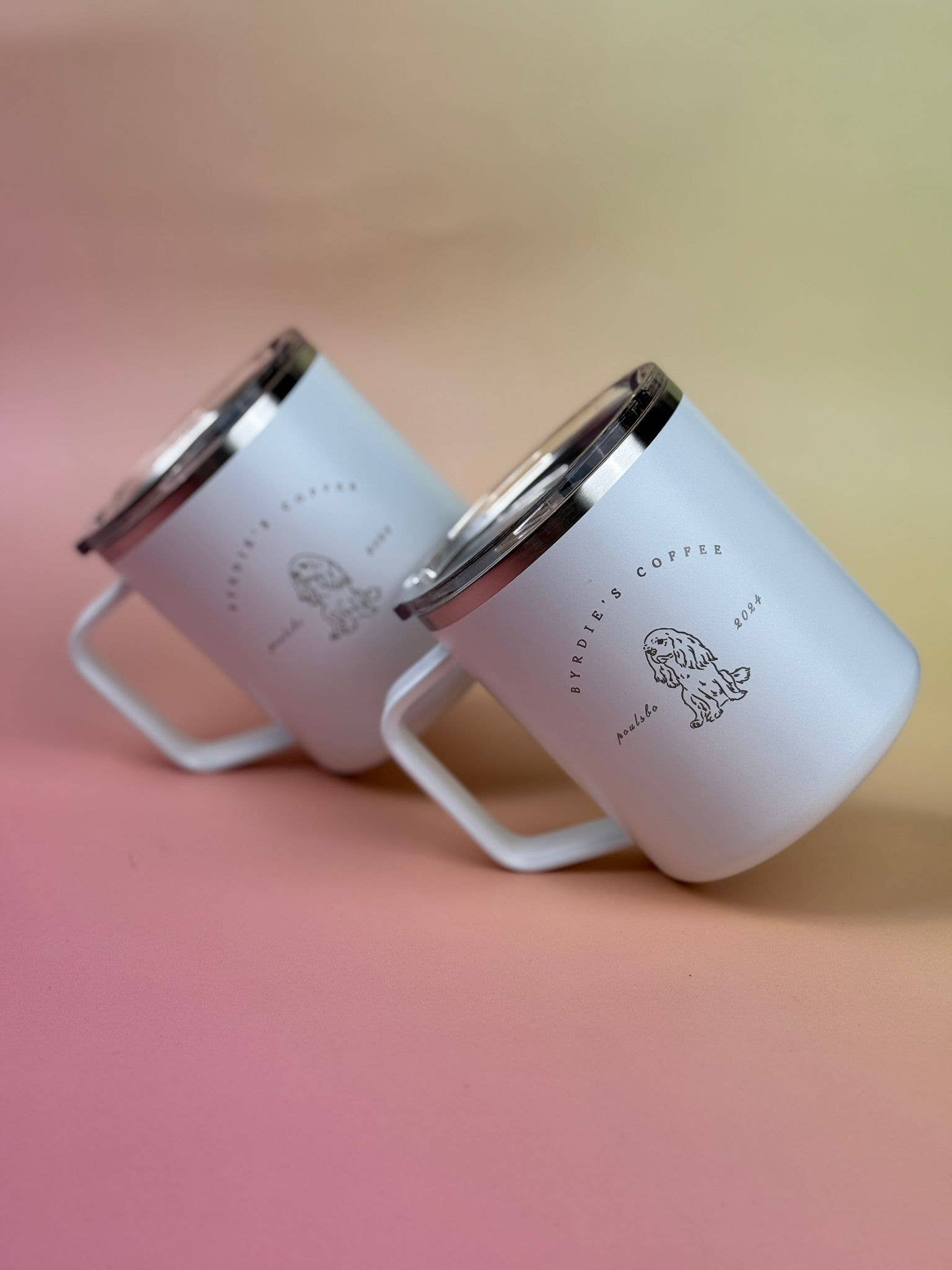 LAMOSE - Wholesale Insulated Mug/Tumbler -  Business Logo Engraved Insulated Coffee Mugs Leakproof Lid17