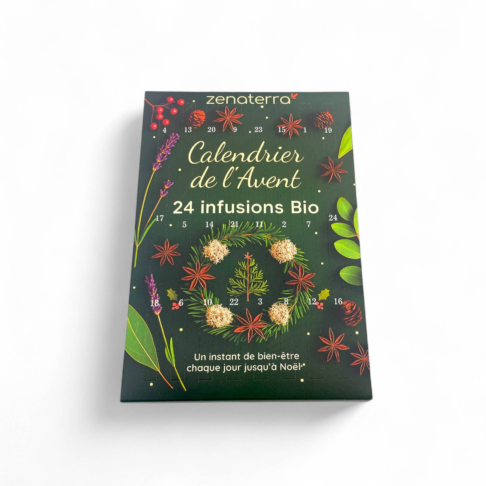 Zen'Arôme - Wholesale Advent Calendar - Advent Calendar 24 Organic Herbal Teas – 100% Natural14