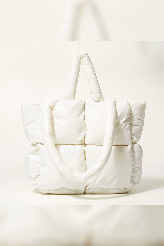 UNISHE – wholesale Tote bag – Women's – Plain Large Capacity Puffer Tote Bag ZZKF4256