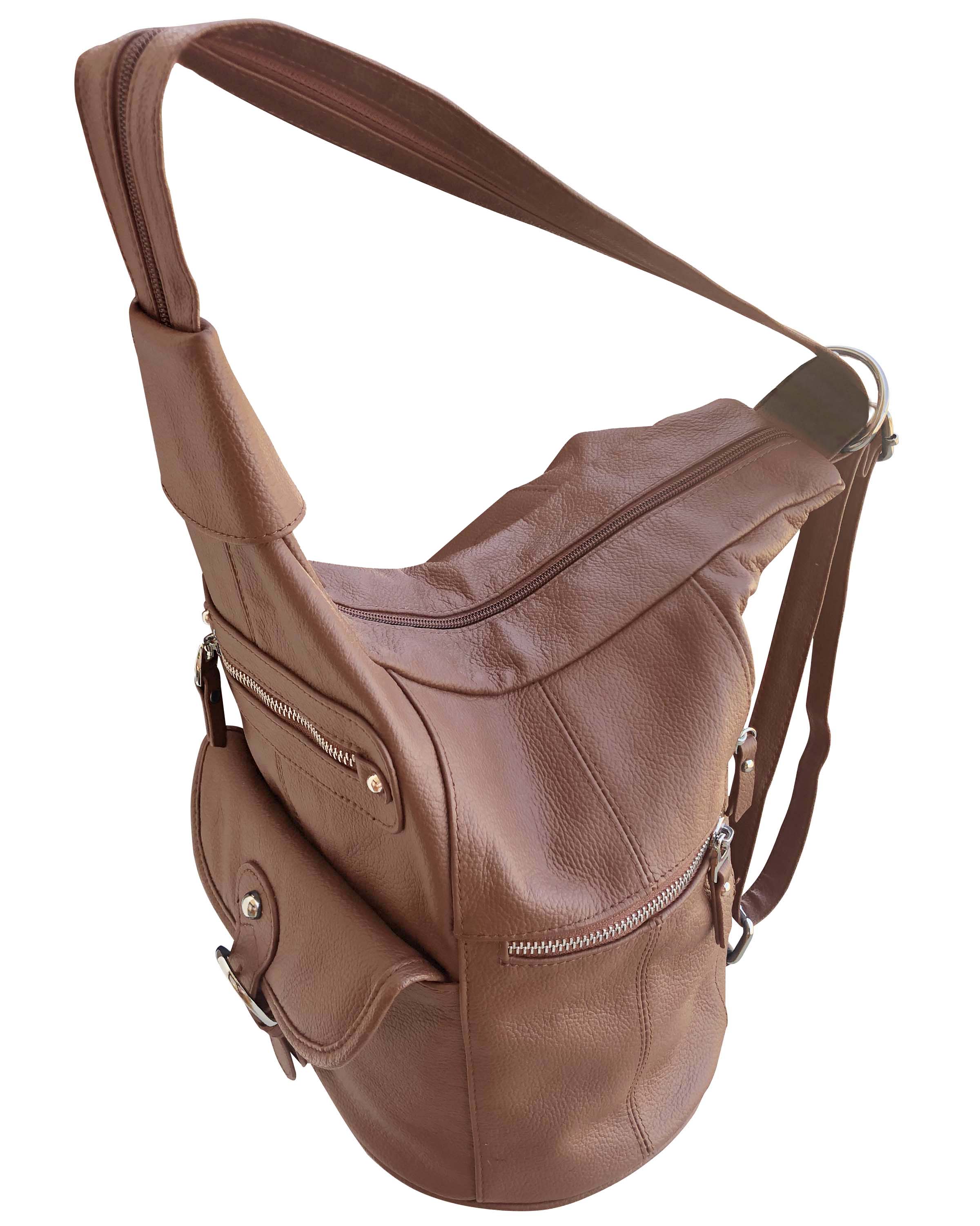 Roma Leathers, Inc. - Wholesale Backpack - Women's - 3611H cowhide leather back pack6