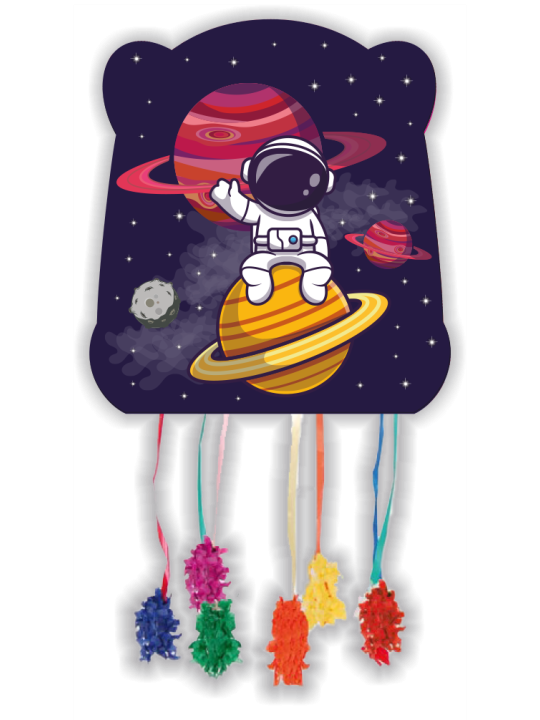 Dream Party - Vendita all'ingrosso Regalini per gli invitati - PIGNATTA ASTRONAUTA 28 X 33 CM0