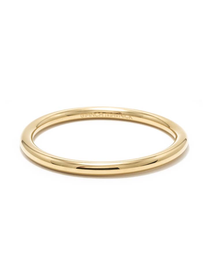 Forma Bangle (14 K Gold Plated Stainless Steel) for wholesale by Bianca Mavrick Jewellery