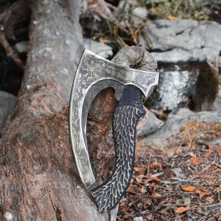 OnlyViking – wholesale Pizza wheel – Pizza Cutter Axe & Leather Axe Sheath | OnlyViking1