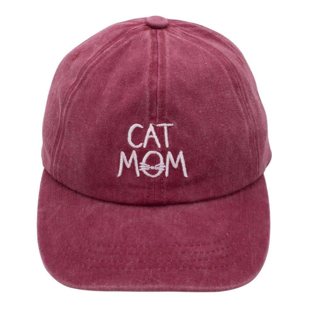 anbfashion - Wholesale Baseball Cap - Women's - CAT MOM CAP HAT 171090