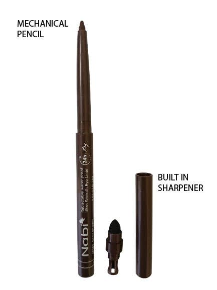 Nabi Cosmetic – Engroshandel Eyeliner – APS24- Nabi Gel Glide eyeliner sæt (Sort 16+Mørkebrun 8)2