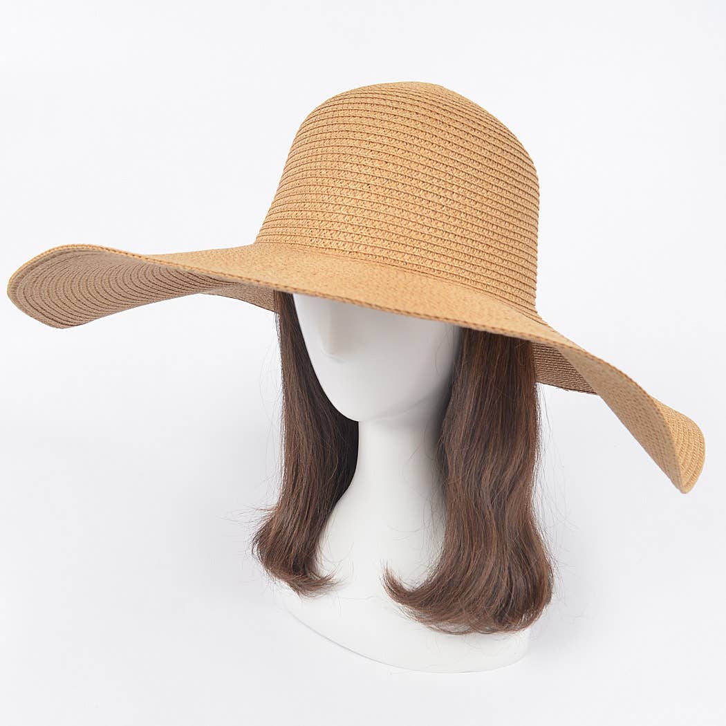 3AM BY H&D ACCESSORIES - Wholesale Straw Hat - Women's - Wide Brim Beach Hat10