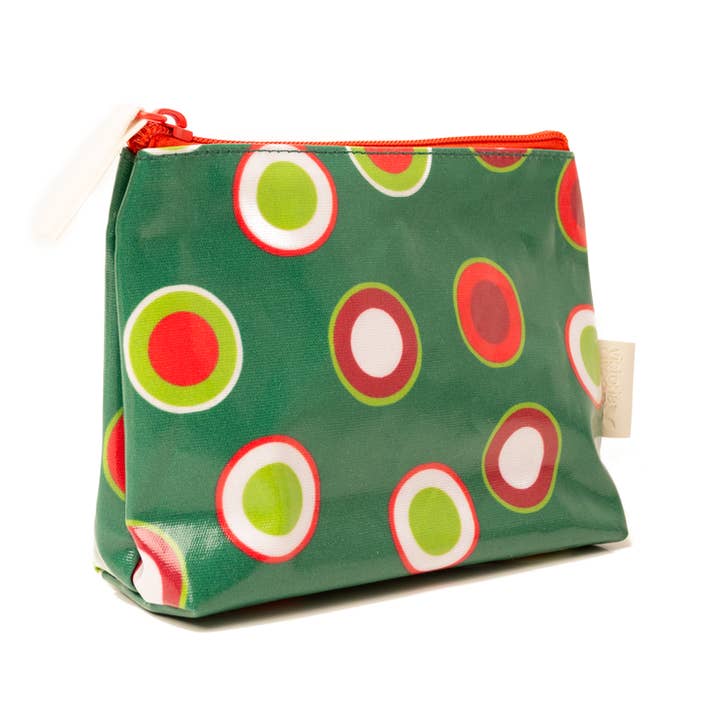 Petite Trousse de Maquillage à Pois pour la vente par Victoria Green