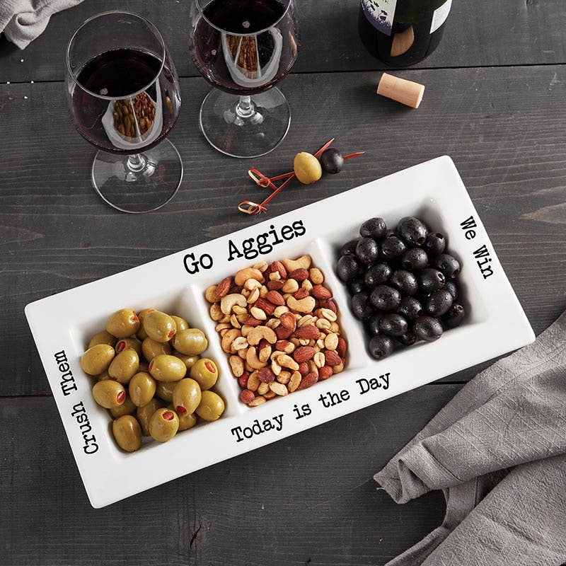 47th & Main (Creative Brands) - Vente Plateaux - Plateaux à condiments - Buckeyes3