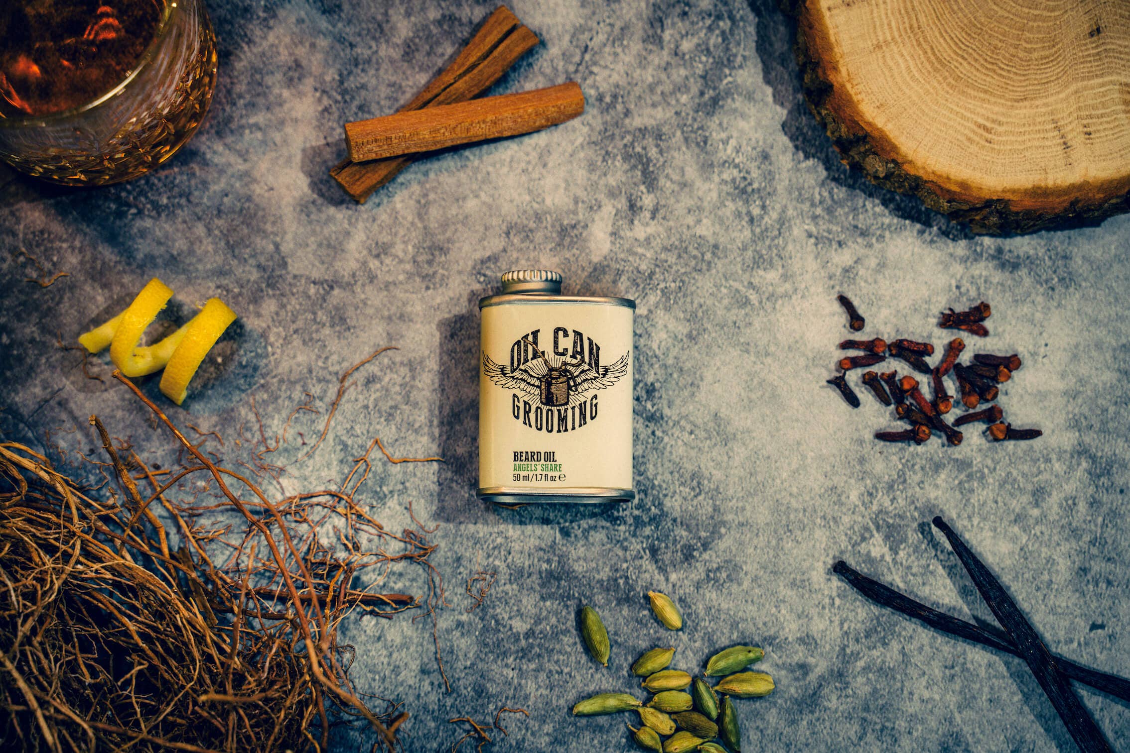 Oil Can Grooming – wholesale Beard styling product – Angels’ Share Beard Oil - 50ml3