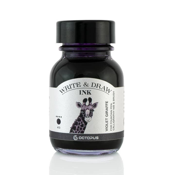 Write and Draw Ink 410 Violet Giraffe Writing Paper 50ml for wholesale by Octopus Concept GmbH
