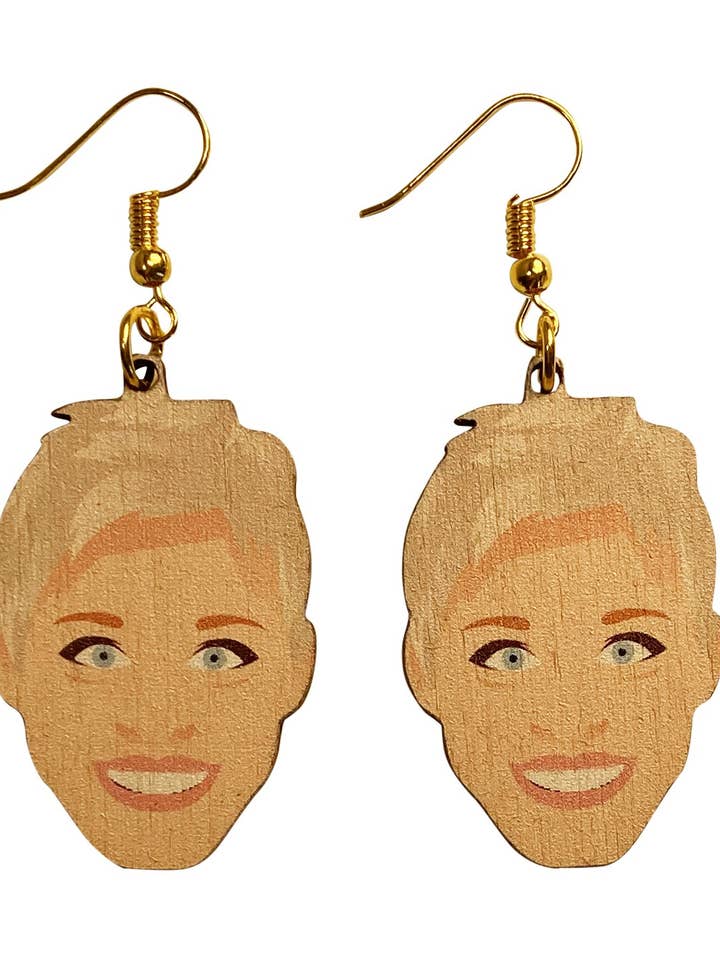 Ellen Degeneres Earrings for wholesale by Buy Socks You All