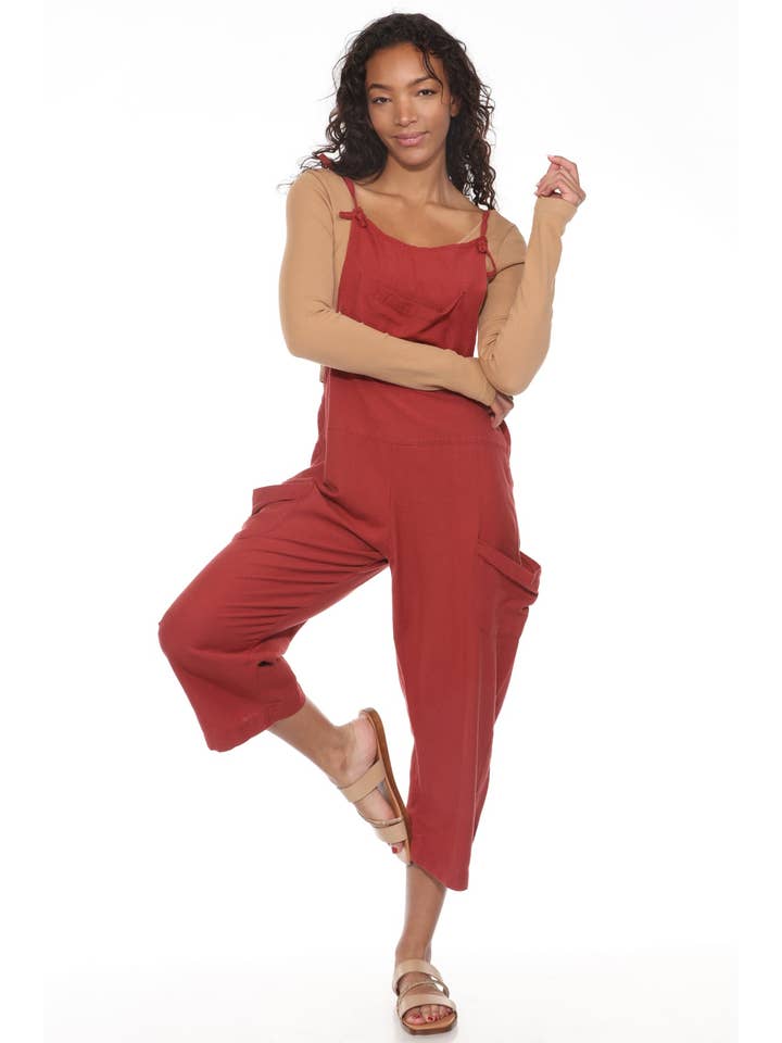 Lakhays Collection Inc. - Vendita all'ingrosso Salopette - Donna - Tuta in canapa Easy Slouchy13