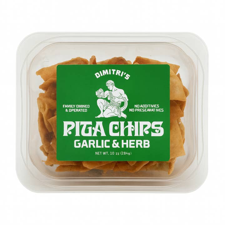 Dimitri's - Wholesale Chips - Garlic and Herb - 10 oz.