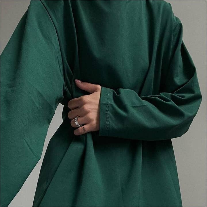 FurDecoration - Wholesale T-shirt – women's - Cotton Long Sleeve T-Shirt in Solid Color9