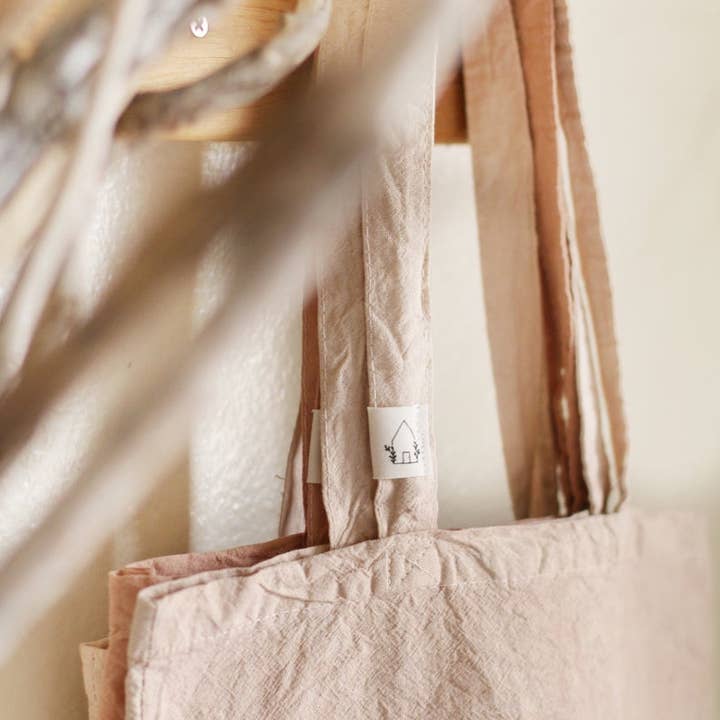 Eloise et moi - Vendita all'ingrosso Borsa tote - Donna - Borsa in tela di cotone tinta a mano10