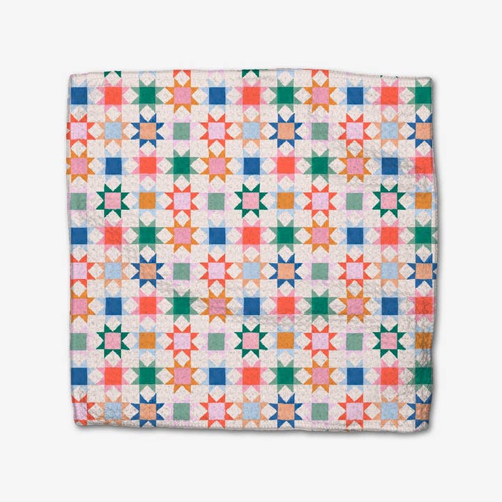 Geometry - Wholesale Dishcloth - Patchwork Picnic Dishcloth Set