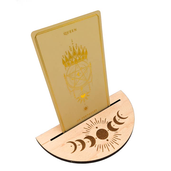 Ritual Pursuits - Wholesale Tarot Cards - Mystic Moon Phase Tarot Card Stand - Ready to Ship