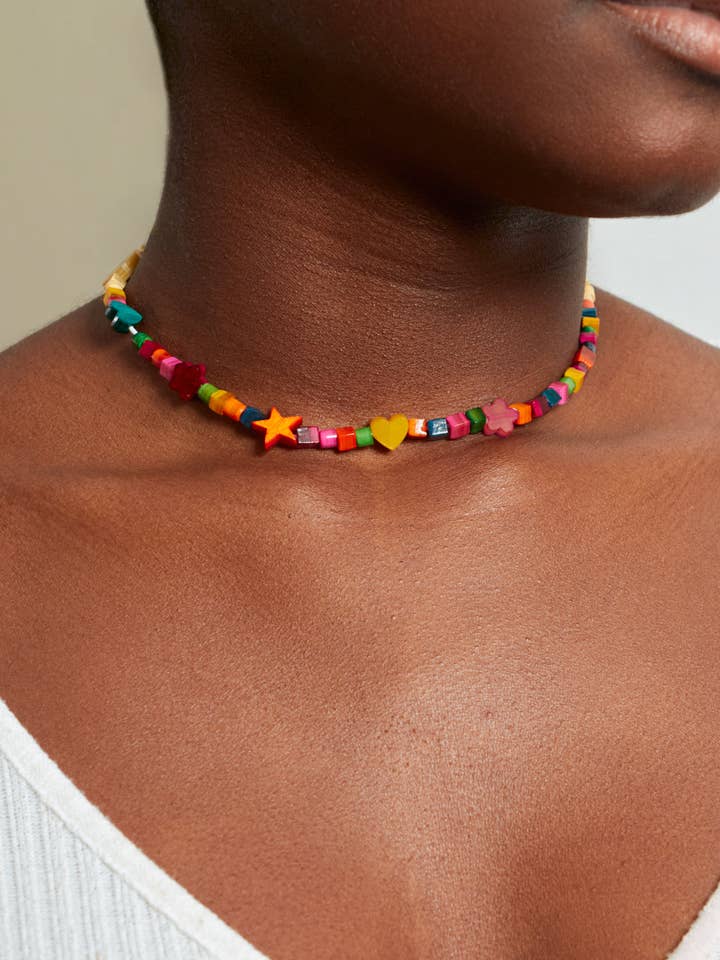 SUMMER OF FUN NECKLACE for wholesale by The Zena Brand