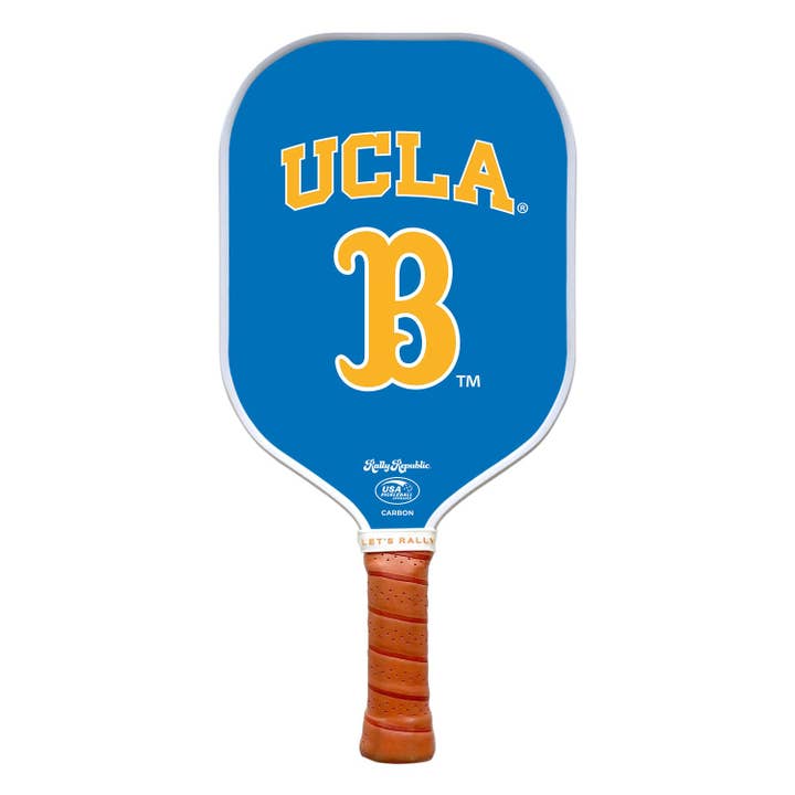 Paleta de pickleball UCLA Bruins Blue B UCLA Spirit Mark (B2B) para venta al por mayor de Rally Republic