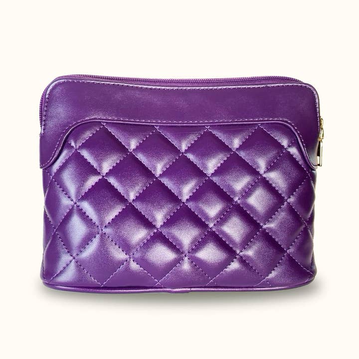 La trousse à cosmétiques « Bella Purple » pour la vente par BellaVita Botanics