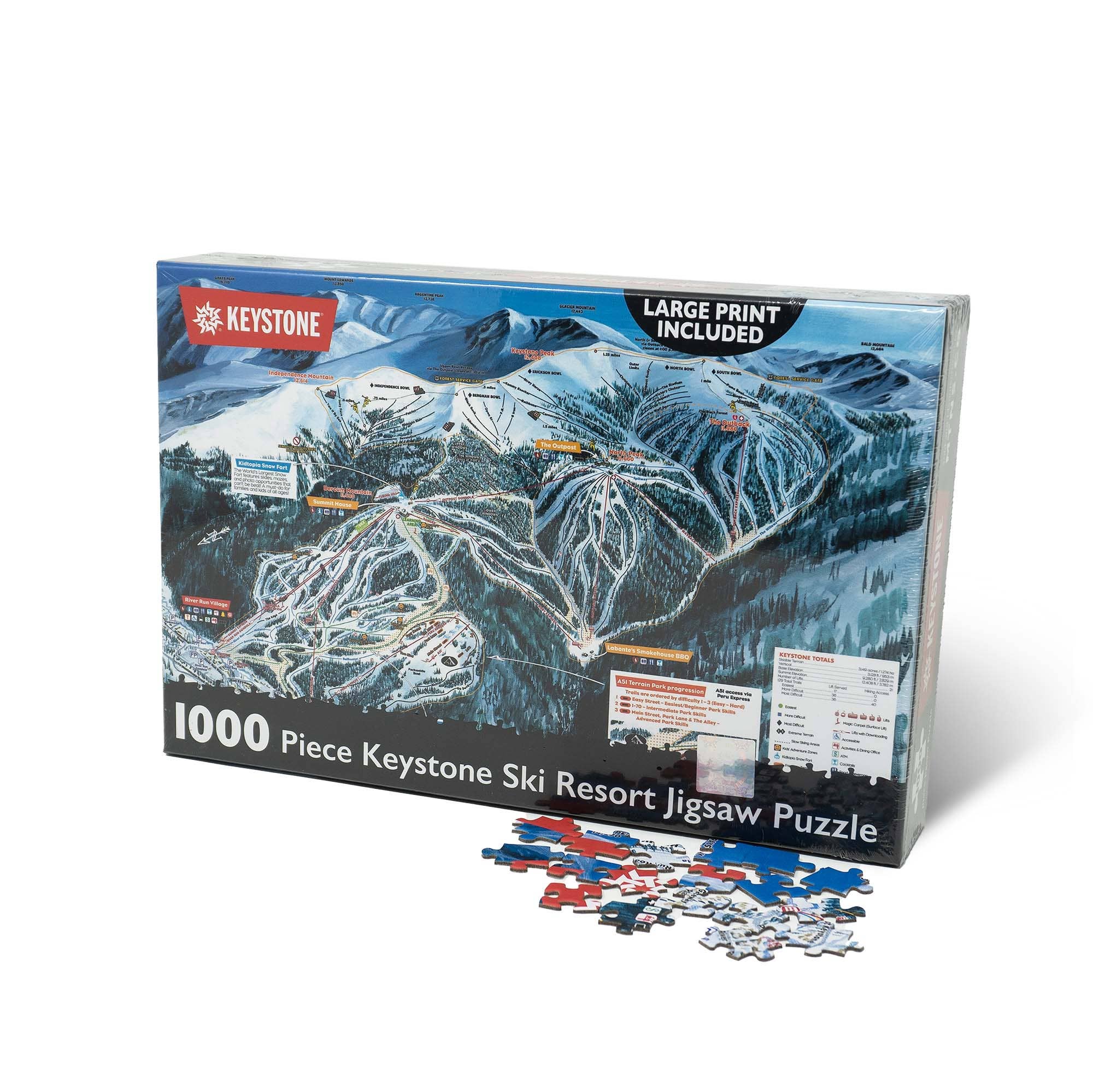 Gore Range Jigsaw Puzzle  1000 Piece Jigsaw Puzzle – Mtns Co