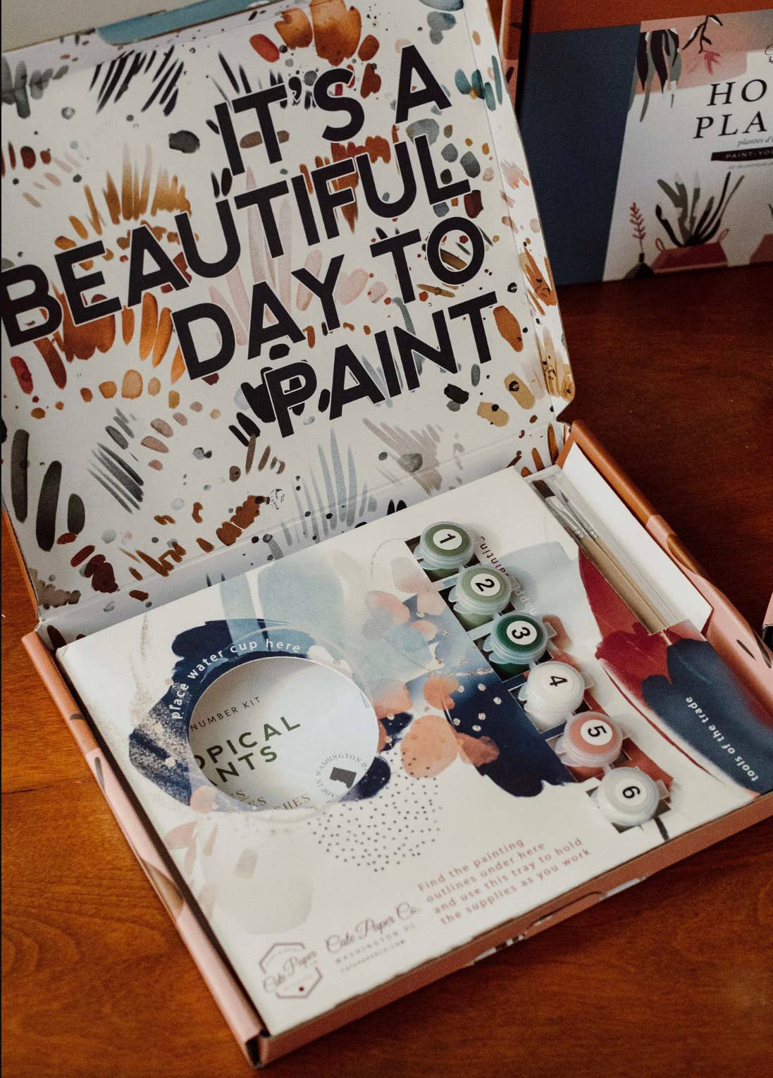 Cate Paper Co. - Vendita all'ingrosso Kit per lavoretti fai da te - Kit di pittura con i numeri "Campo di margherite"1