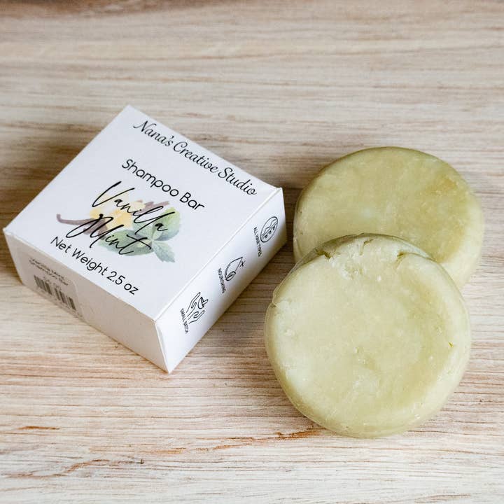 Barre de shampooing à la vanille et à pour la vente par Nana's Creative Studio