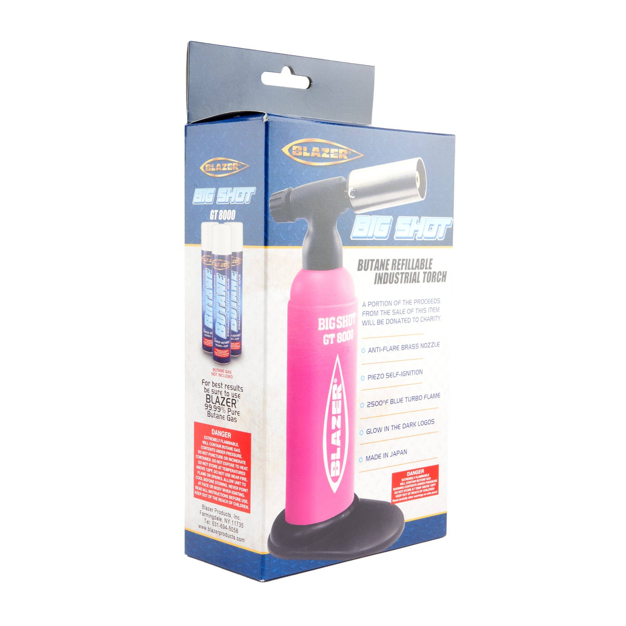 Cannatron - Wholesale Lighter - Blazer Big Shot GT-8000 Butane Torch14